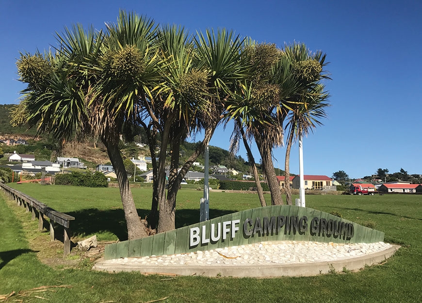 bluff camping ground